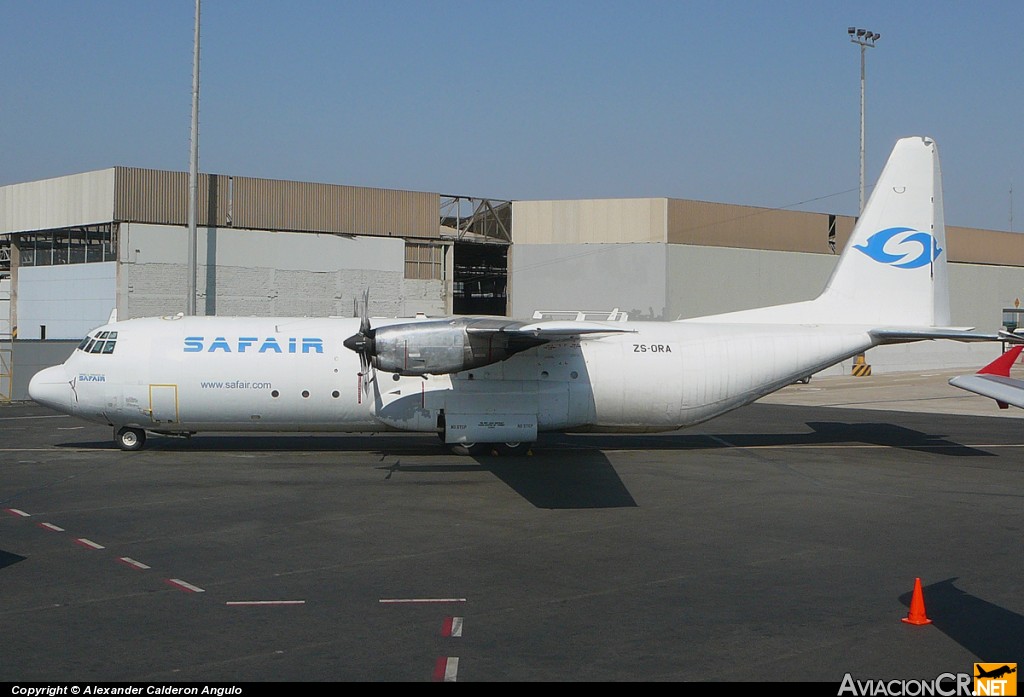ZS-ORA - Lockheed L-100-30 Hercules (L-382G) - Safair