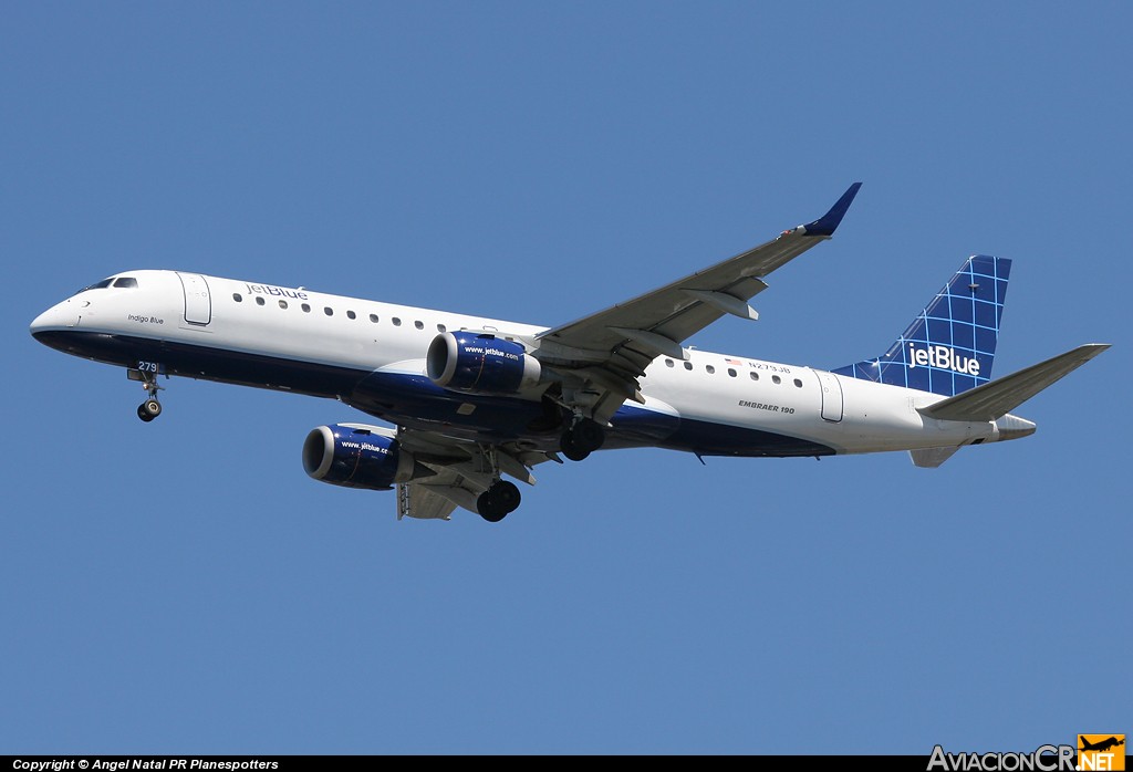 N279JB - Embraer 190-100IGW - Jet Blue