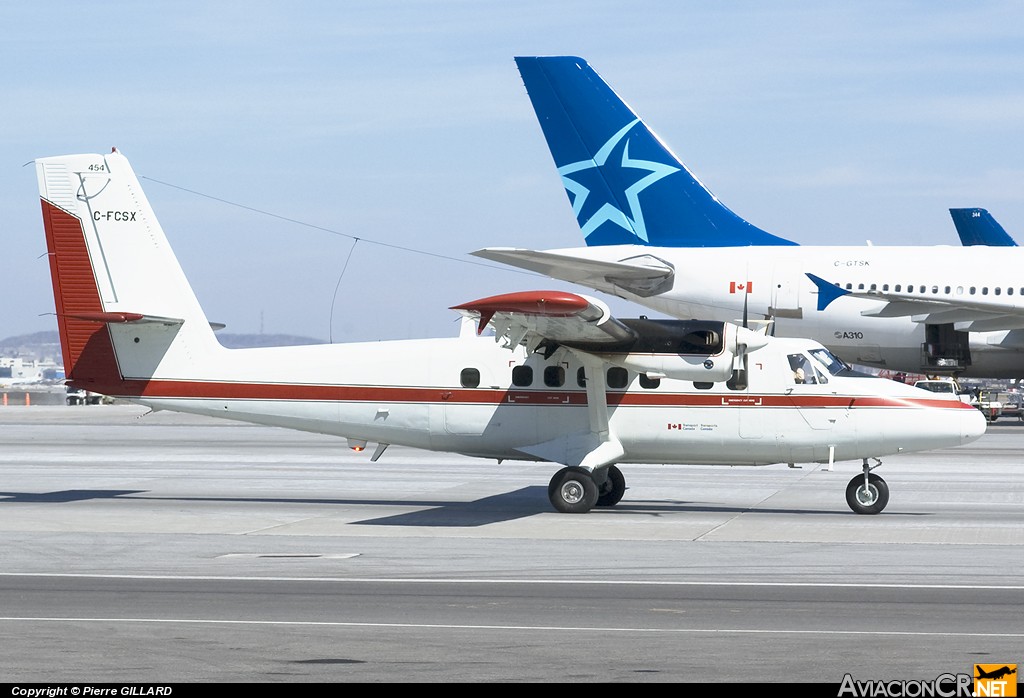 C-FCSX - De Havilland Canada DHC-6-300 Twin Otter - Transport Canada