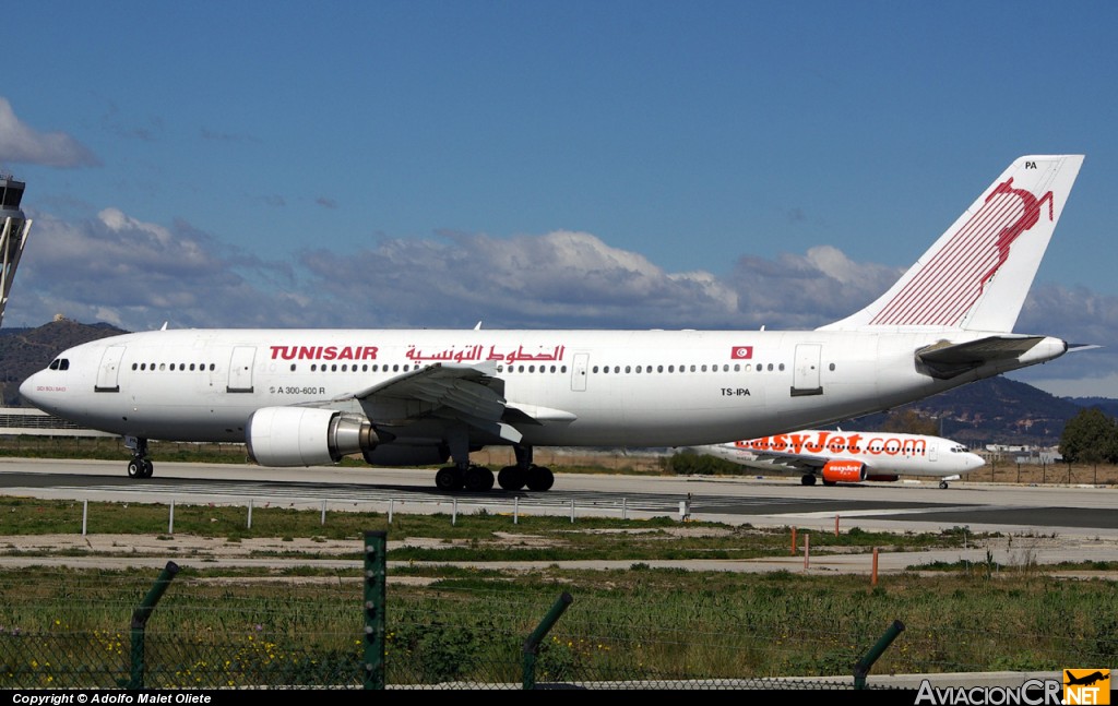 TS-IPA - Airbus A300B4-605R - Tunisair