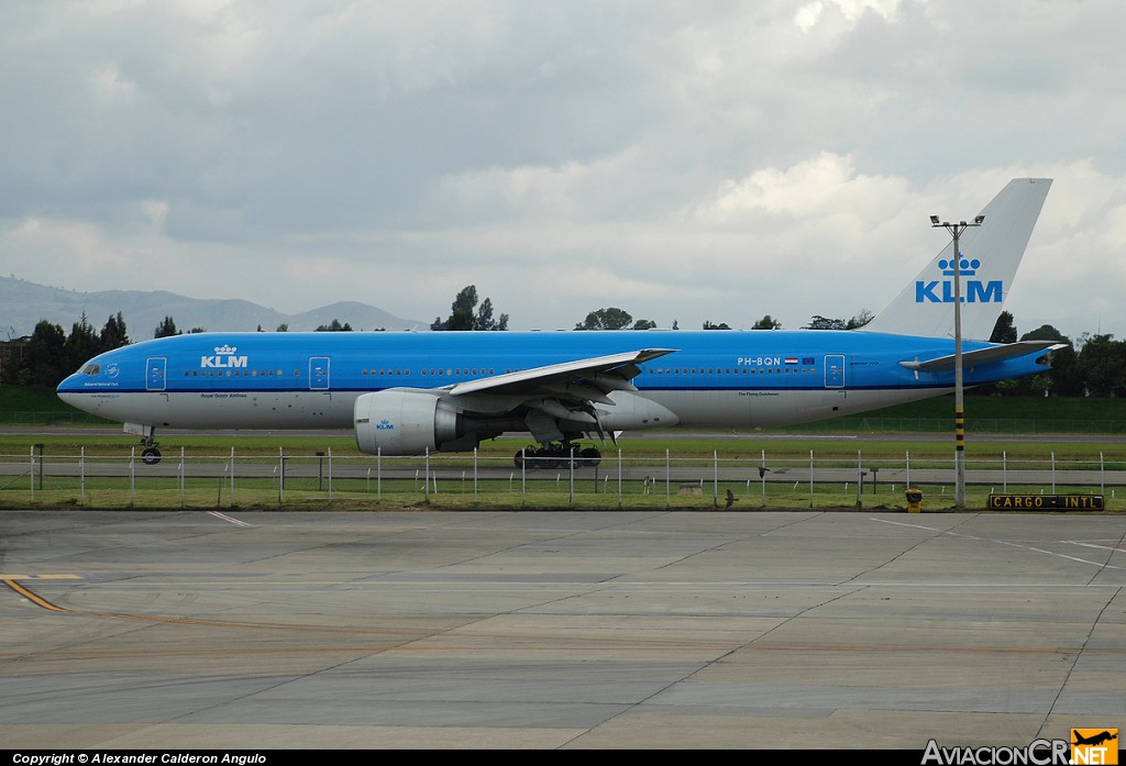 PH-BQN - Boeing 777-206/ER - KLM - Royal Dutch Airlines