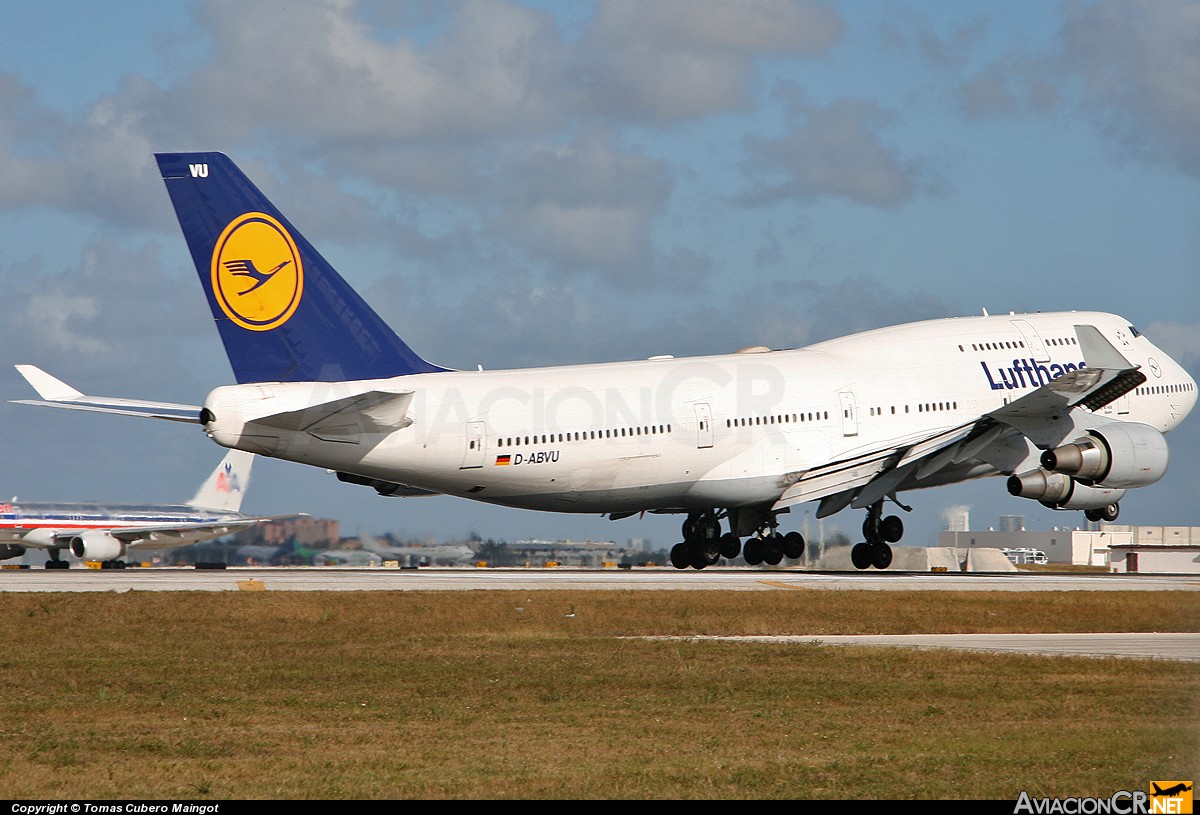 D-ABVU - Boeing 747-430 - Lufthansa