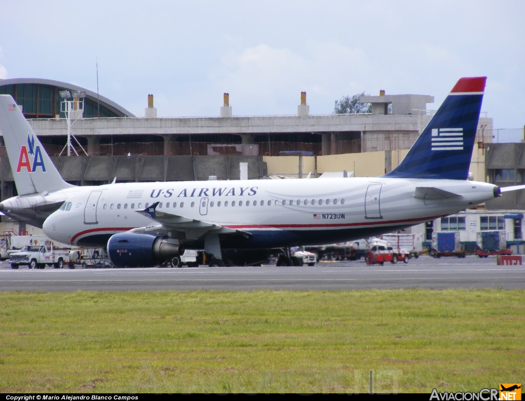 N723UW - Airbus A319-112 - US Airways