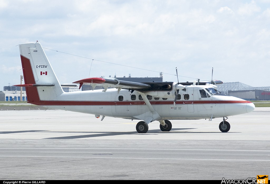 C-FCSW - De Havilland Canada DHC-6-300 Twin Otter - Transport Canada