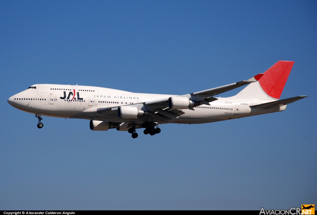 JA8913 - Boeing 747-446 - Japan Airlines