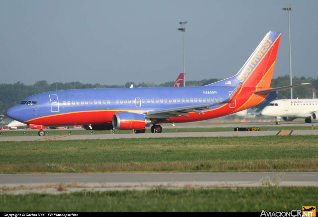 N380SW - Boeing 737-3H4 - Southwest Airlines