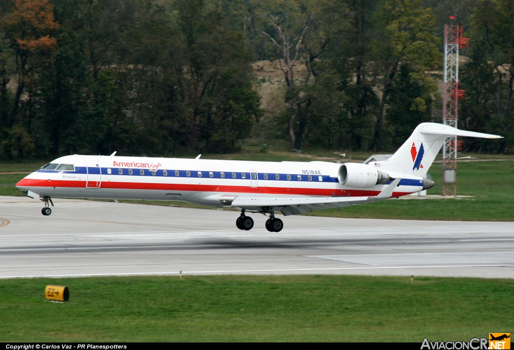 N518AE - Canadair CL-600-2C10 Regional Jet CRJ-700 - American Eagle
