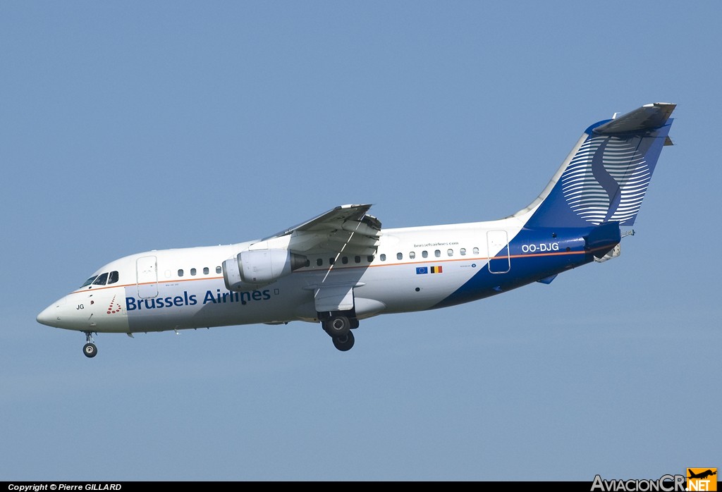 OO-DJG - British Aerospace BAe-146-200 - Brussels airlines