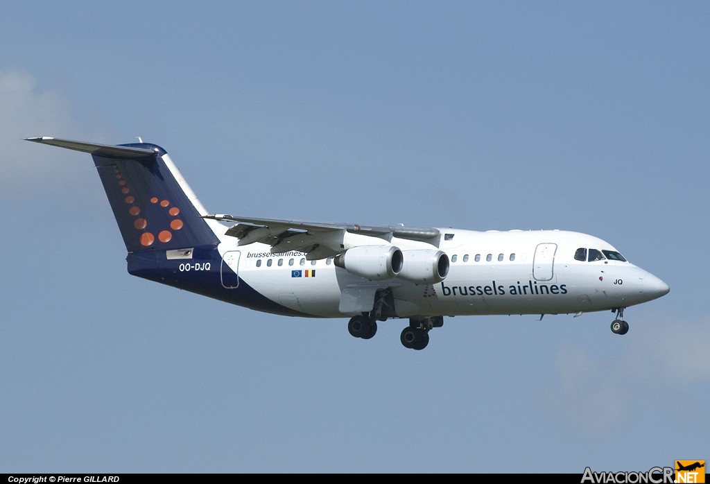 OO-DJQ - British Aerospace Avro 146-RJ85 - Brussels airlines