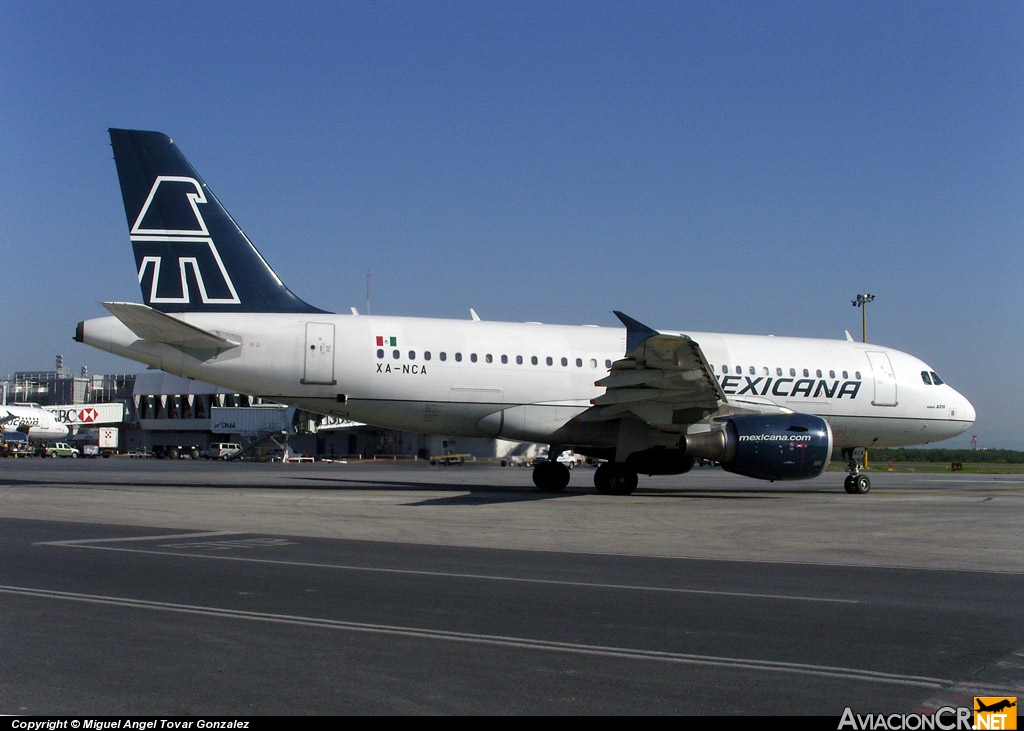 XA-NCA - Airbus A319-112 - Mexicana