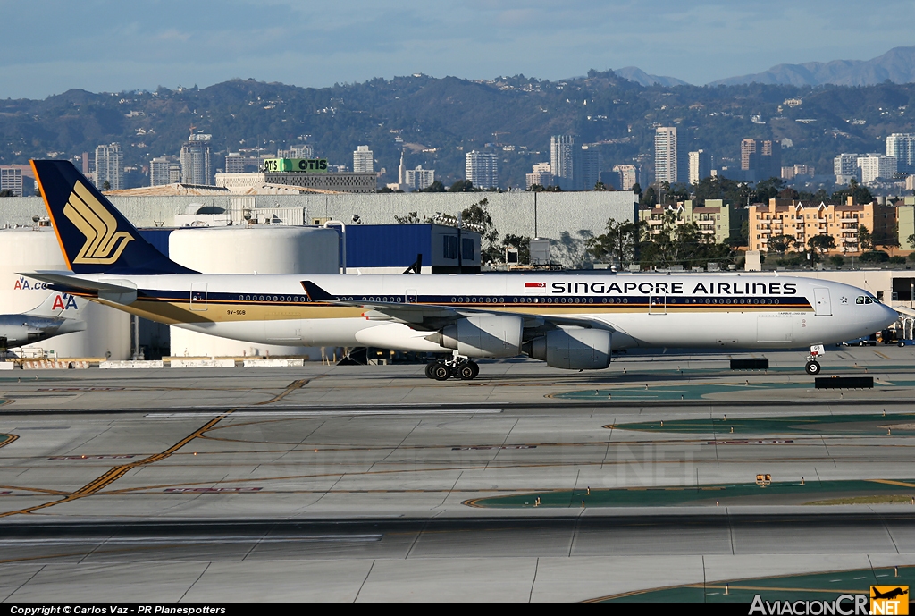 9V-SGB - Airbus A340-541 - Singapore Airlines