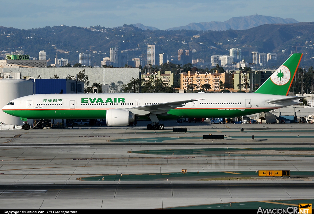 B-16707 - Boeing 777-35E/ER - EVA Air