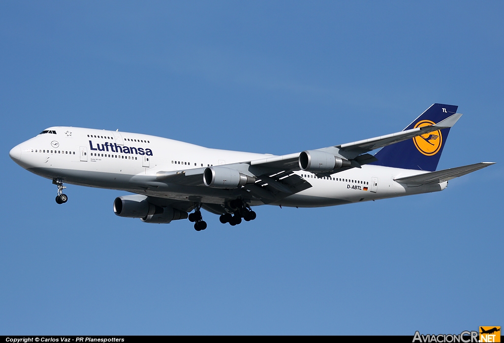 D-ABTL - Boeing 747-430 - Lufthansa