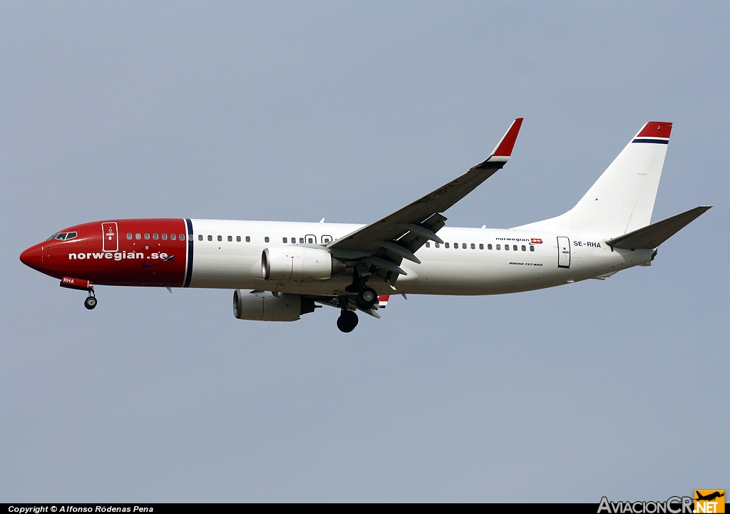 SE-RHA - Boeing 737-86N - Norwegian Air Shuttle