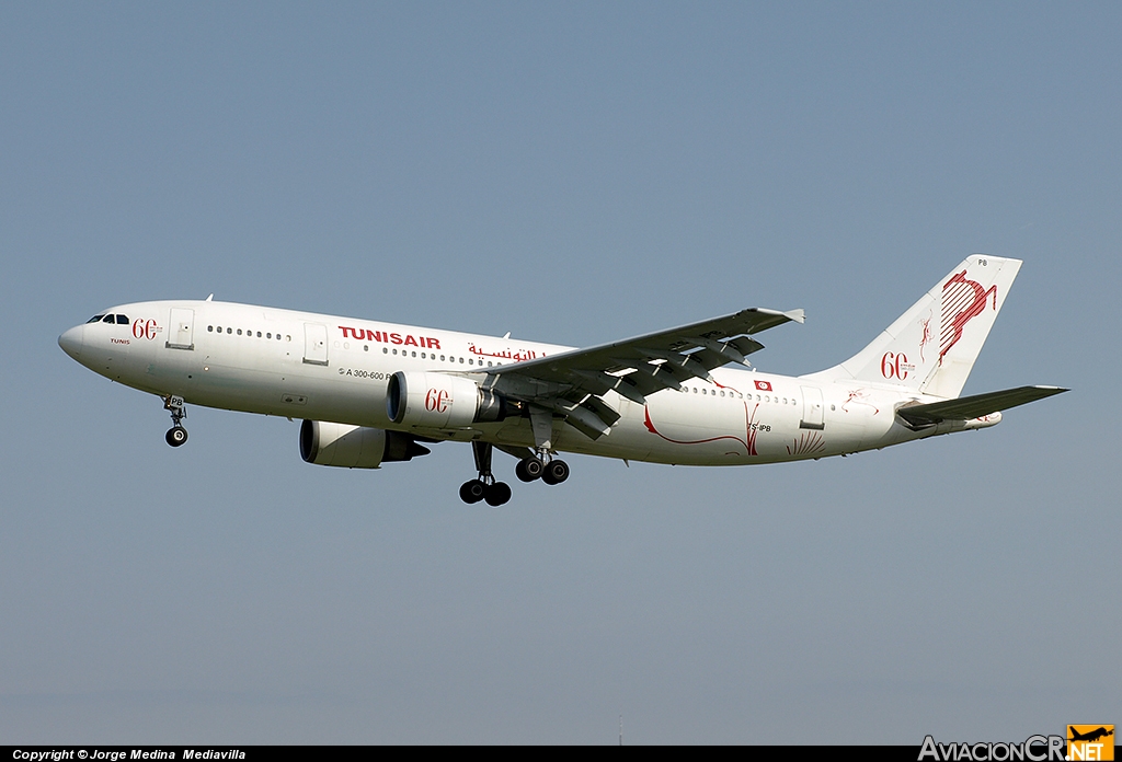 TS-IPB - Airbus A300B4-605R - Tunisair