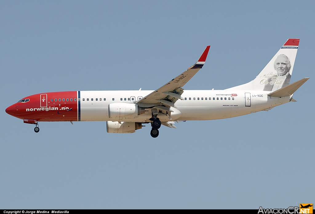 LN-NOC - Boeing 737-81Q - Norwegian Air Shuttle