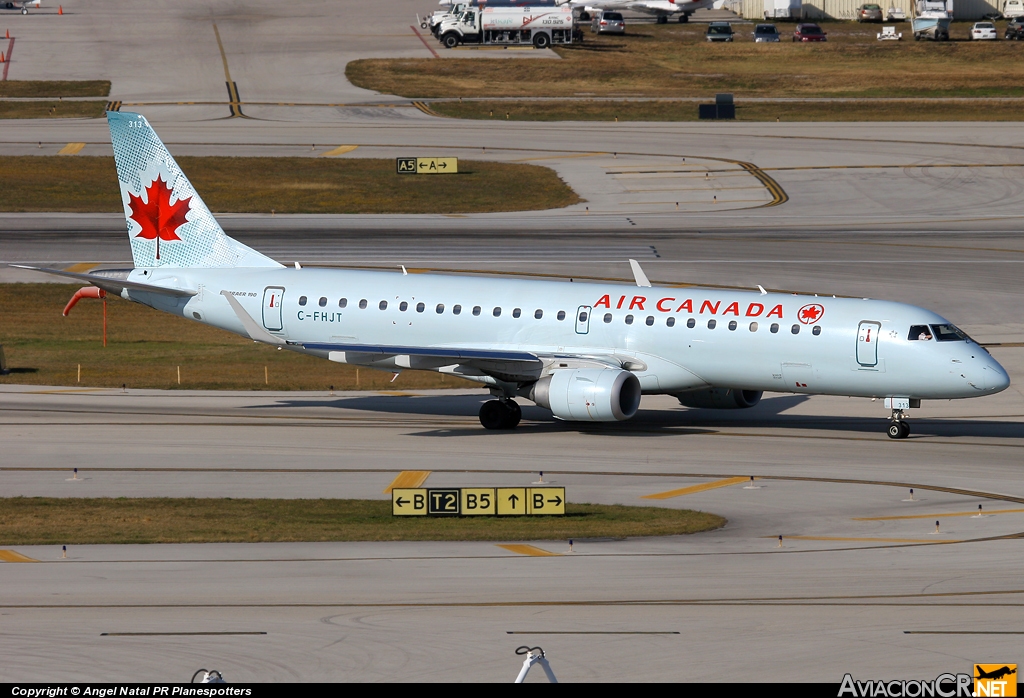 C-FHJT - Embraer 190-100IGW - Air Canada