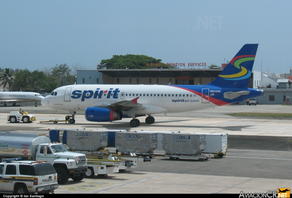 N502NK - Airbus A319-132 - Spirit