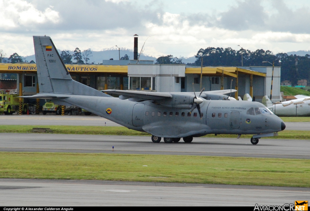 FAC1260 - Airtech CN-235-100M - Fuerza Aérea Colombiana