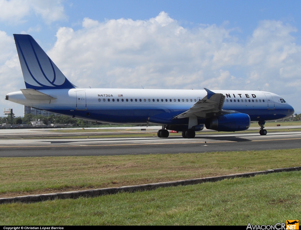 N473UA - Airbus A320-232 - United Airlines