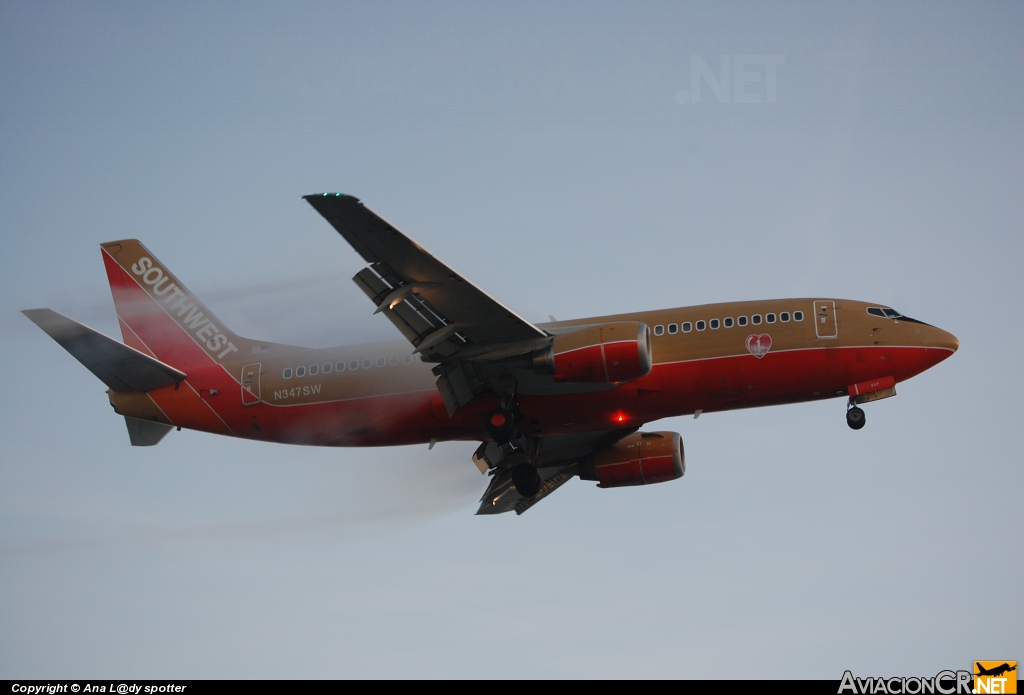 N347SW - Boeing 737-3H4 - Southwest Airlines