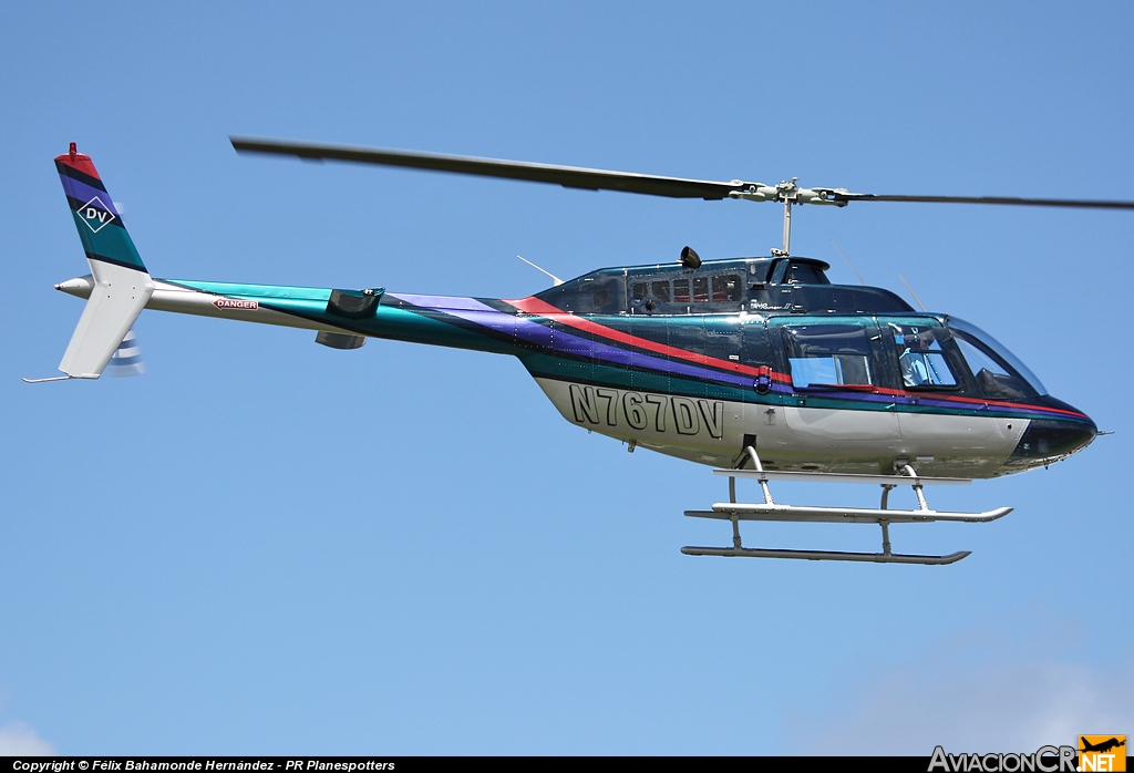 N767DV - Bell 206B JetRanger II - Desconocida