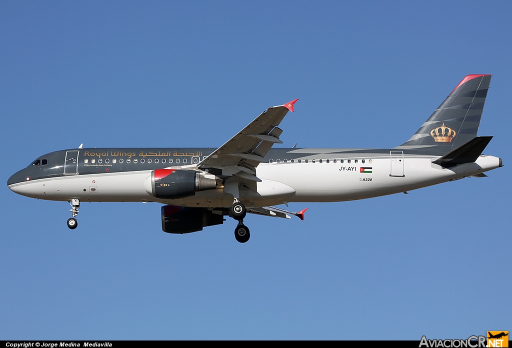 JY-AYI - Airbus A320-214 -  Royal Wings