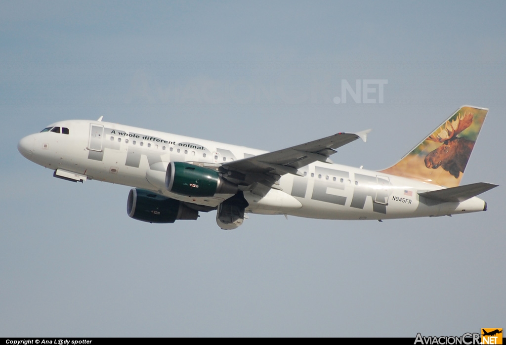 N945FR - Airbus A319-111 - Frontier Airlines
