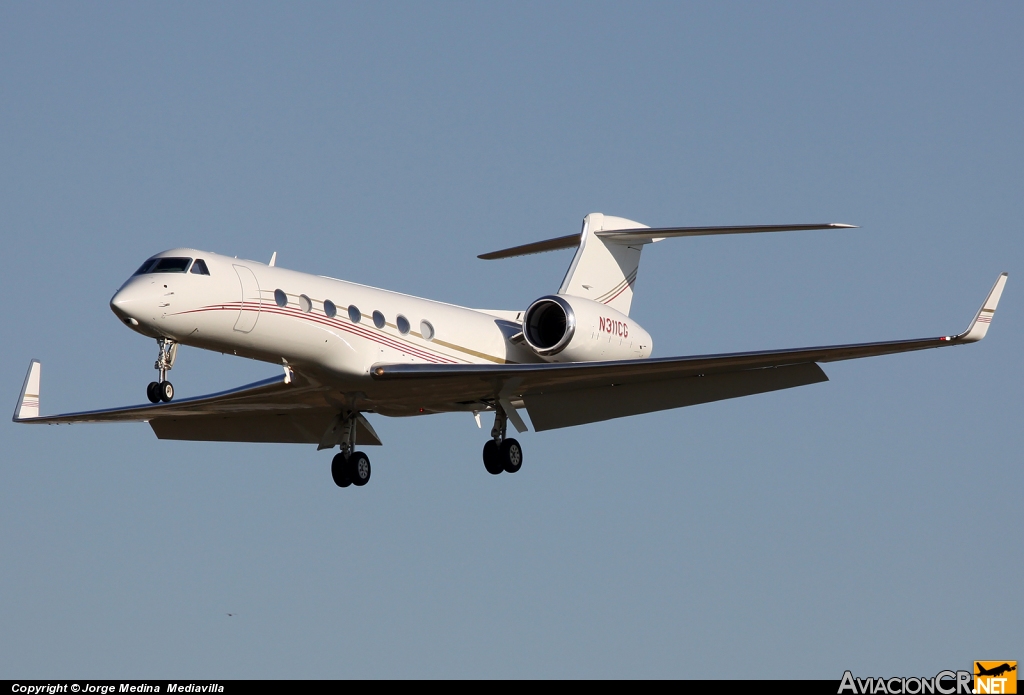 N311CG - Gulfstream Aerospace G-V-SP Gulfstream G550 - Privado