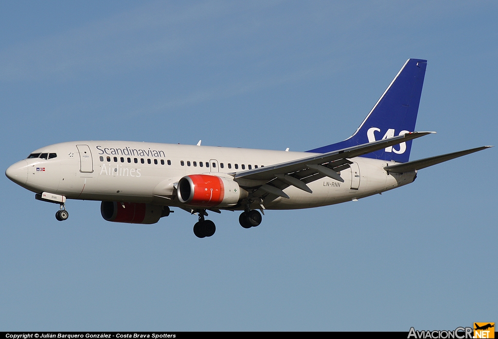 LN-RNN - Boeing 737-783 - SAS Braathens