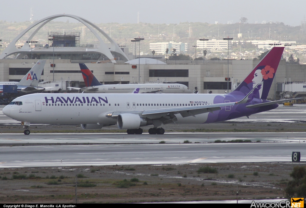 N587HA - Boeing 767-33A/ER - Hawaiian Airlines