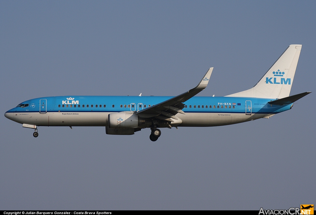 PH-BXN - Boeing 737-8K2 - KLM - Royal Dutch Airlines