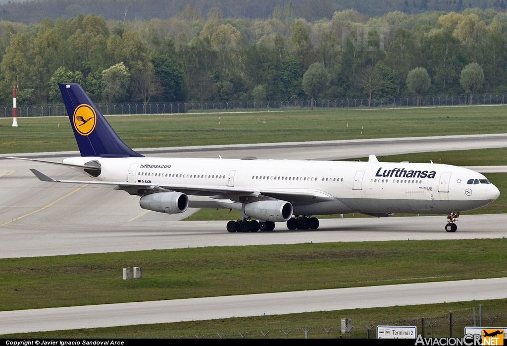 D-AIGM - Airbus A340-313X - Lufthansa