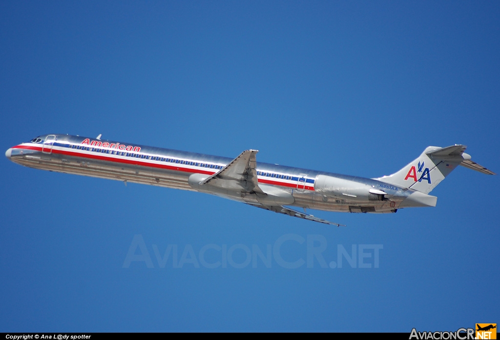 N451AA - McDonnell Douglas MD-83 (DC-9-83) - American Airlines