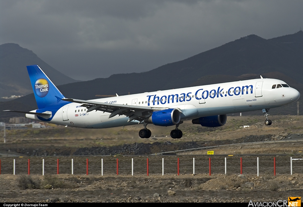 G-SMTJ - Airbus A321-211 - Thomas Cook Airlines