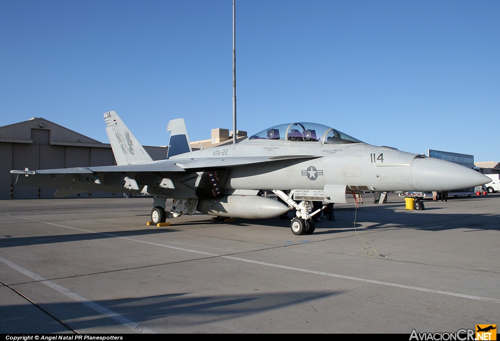 166668 - Boeing F/A-18F Super Hornet - USAF - Fuerza Aerea de EE.UU