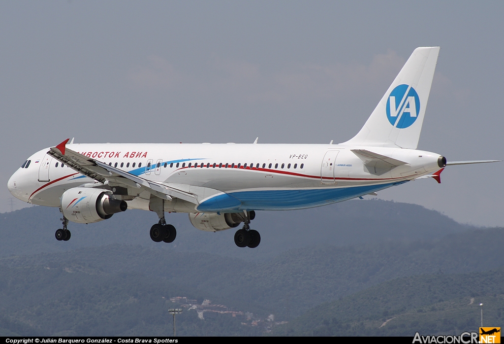 VP-BEQ - Airbus A320-211 - Vladivostok Avia
