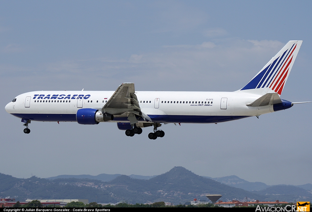 EI -DFS - Boeing 767-33A/ER - Transaero Airlines