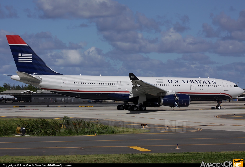 N283AY - Airbus A330-243 - US Airways