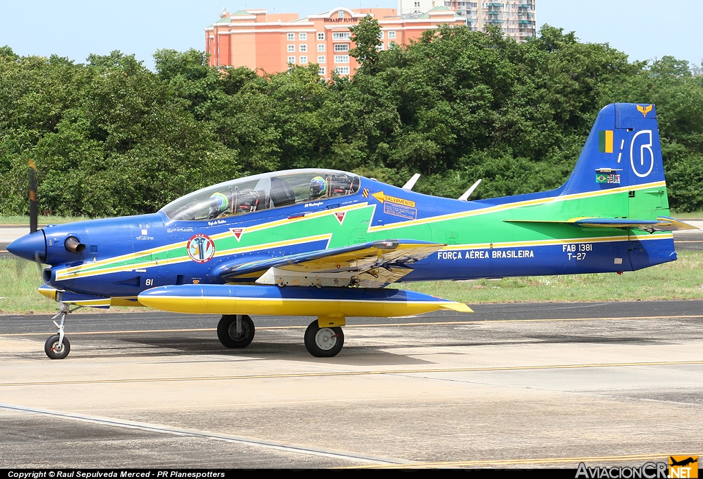 FAB 1381 - Embraer EMB-312 Tucano - Força Aérea Brasileira