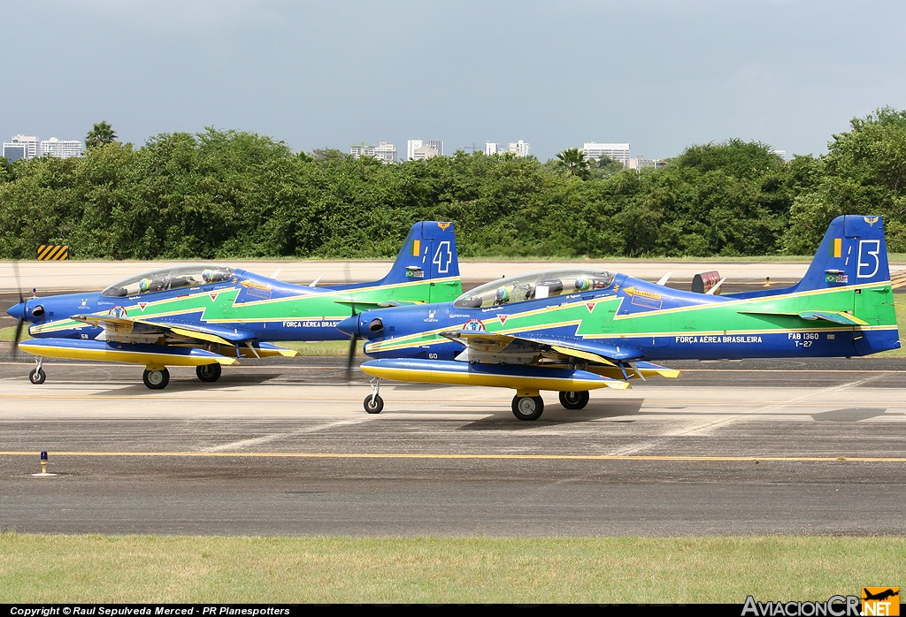 FAB 1360 - Embraer EMB-312 Tucano - Força Aérea Brasileira