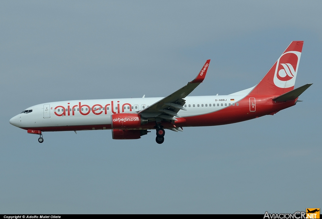 D-ABBJ - Boeing 737-86Q - Air Berlin