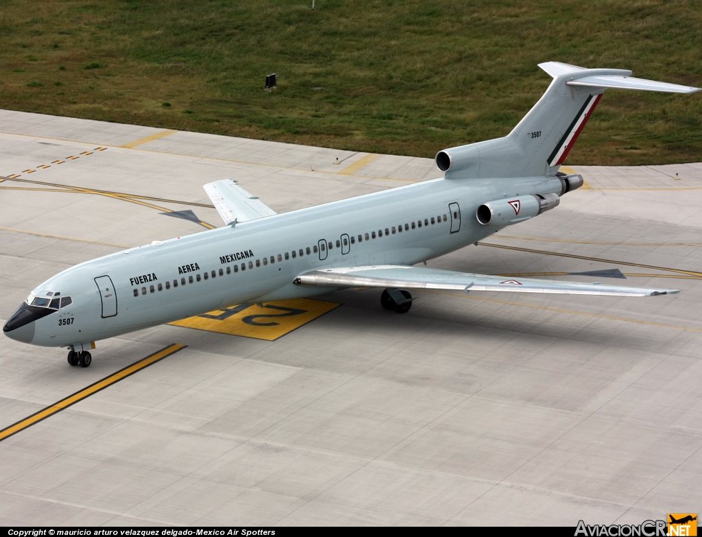 FAM 3507 - Boeing 727-264/Adv - Fuerza Aerea Mexicana FAM