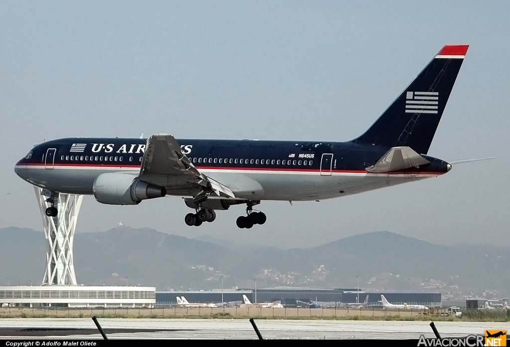 N645US - Boeing 767-201/ER - US Airways