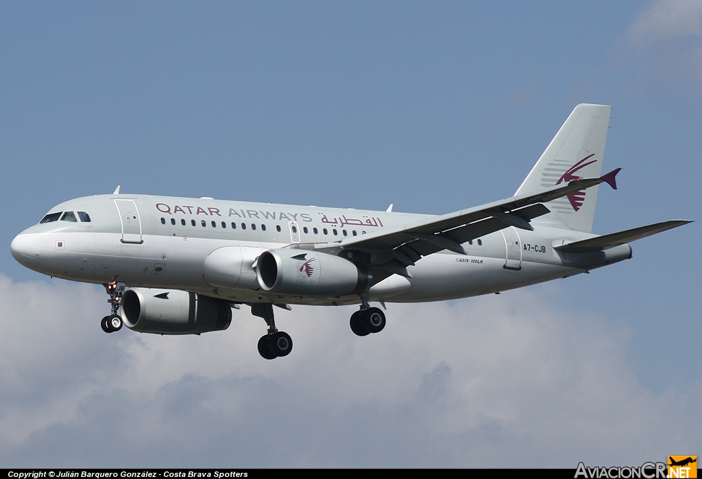 A7-CIB - Airbus A319-133LR - Qatar Airways
