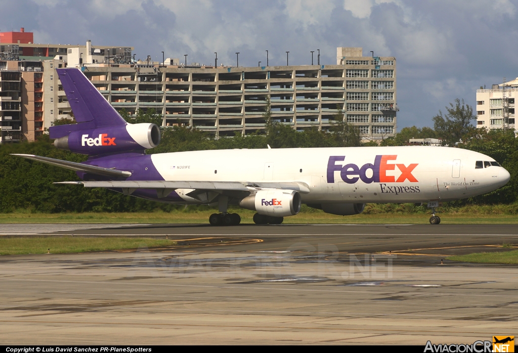 N361FE - McDonnell Douglas DC-10-10F - FedEx Express