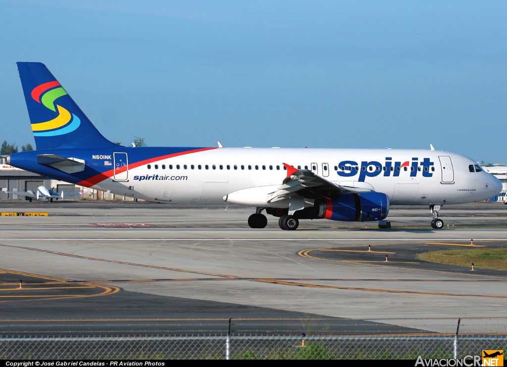 N601NK - Airbus A320-232 - Spirit Airlines