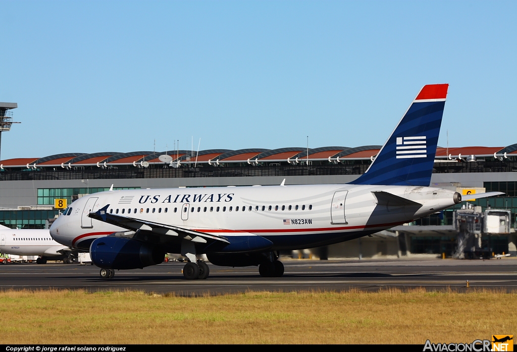 N823AW - Airbus A319-132 - US Airways