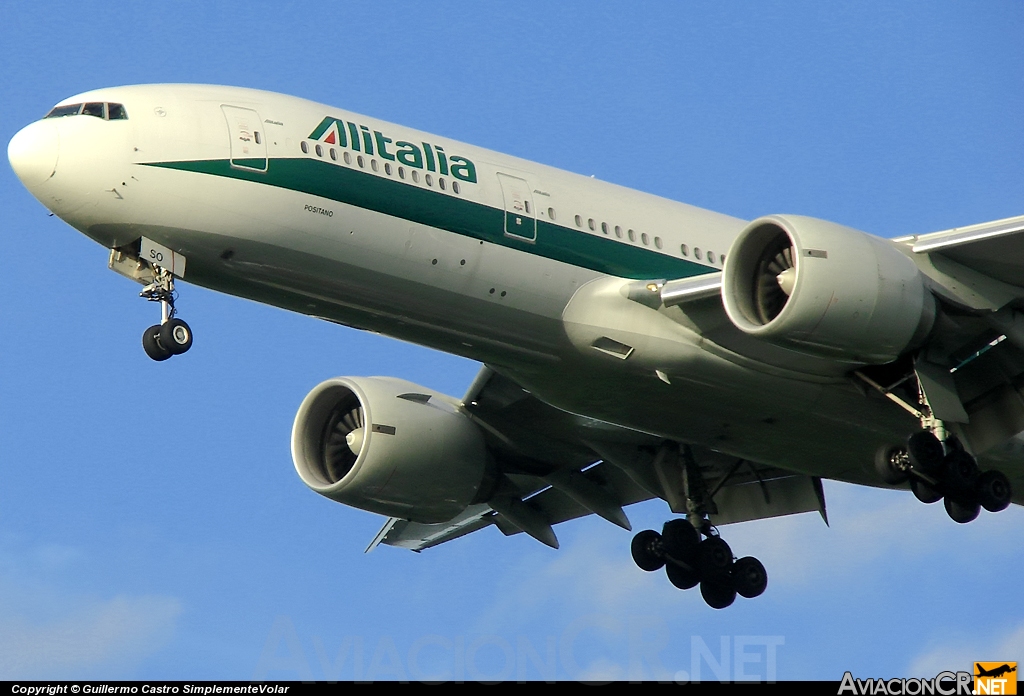 I-DISO - Boeing 777-243/ER - Alitalia