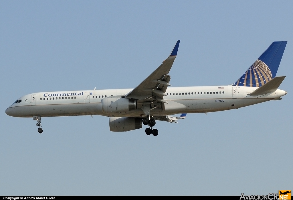 N19130 - Boeing 757-232 - Continental Airlines